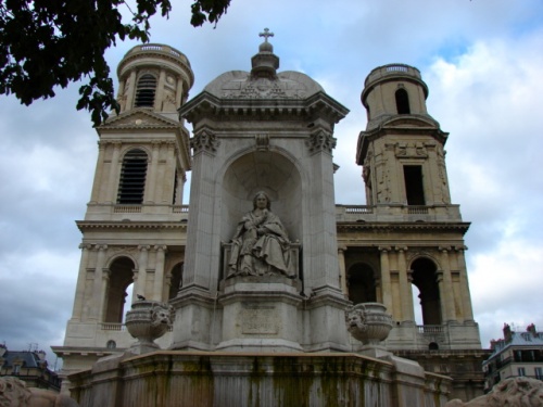La place Saint Sulpice