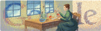 Doodle Marie Curie
